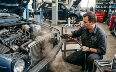 Nettoyage de radiateur de voiture encrassé : guide complet pour détartrer votre circuit de refroidissement
