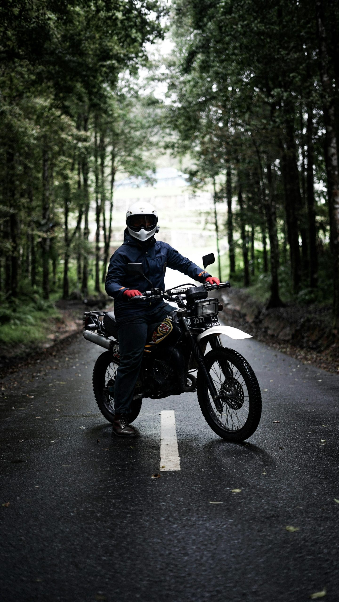 Trail moto